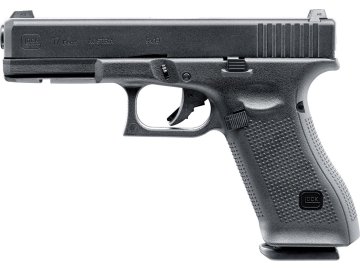 Uma Airsoftová pistole Glock 17 Gen.5 - černá, kovový závěr, GBB, Umarex 01