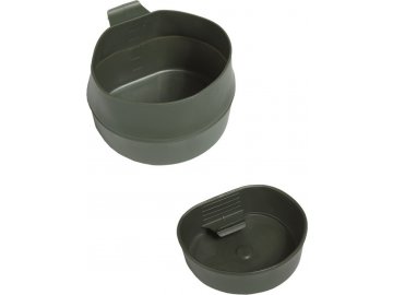 Wildo Gumový kalíšek skládací 600ml Zelený 01