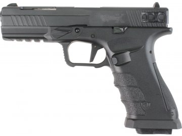 Airsoftová pistole XTP Auto - černá, kovový závěr, GBB, APS