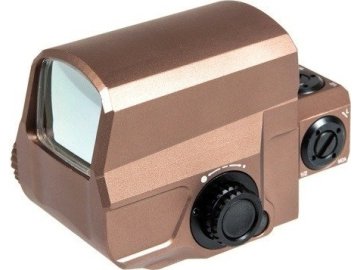 Amo Kolimátor LCO červený/zelený bod, pískový 01