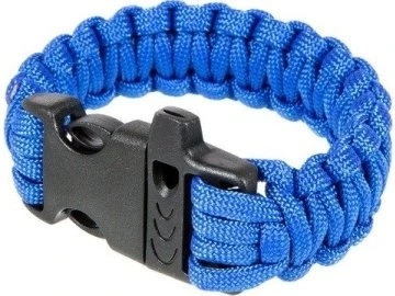 Elm Survival Bracelet (Fastex) - Blue 01