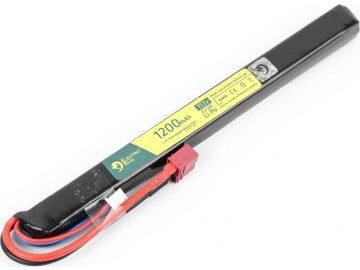 Li-pol akumulátor Electro River 11,1V 1200mAh 20C - pod kryt závěru AK, Dean-T konektor