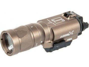 Tactická svítilna X300V pro pistole na RIS - 220lm, Dark Earth, Night Evolution