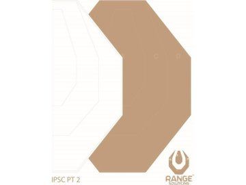 RAN IPSC-PT2 Shooting Targets, Side - 50 pieces 01