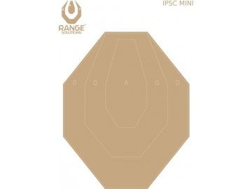 IPSC Mini Shooting Target - 50pcs 01