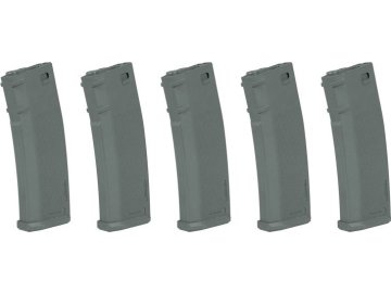 SPE Set of 5 S-Mag Hi-Cap magazines for 380 BBs - Chaos Grey  01