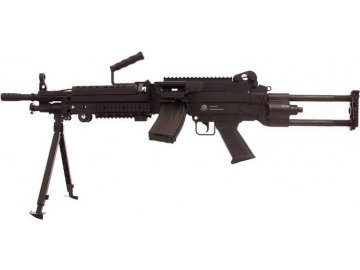 Airsoftový kulomet FN M249 - černý, ABS, CyberGun