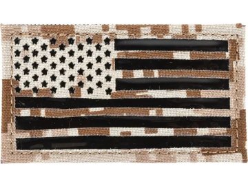 EME Emerson Gear US flag patch (left) AOR1 01