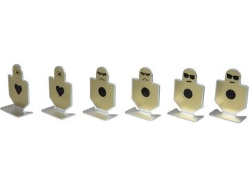 Elm Plechový terč - 6ks, Element 01