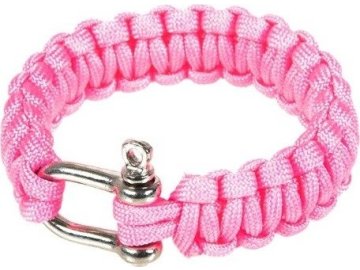 Elm Survival Bracelet (U) - Pink 01