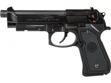 Airsoftová pistole GPM92 GP2 - černá, celokov, GBB, G&G