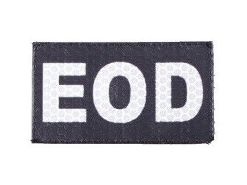 IR nášivka EOD - černá, Combat-ID