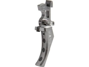 MXM CNC Aluminum Advanced Speed Trigger Tongue (Style D) - titanium 01