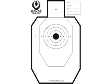 Střelecké terče Range - 50ks, Range Solutions