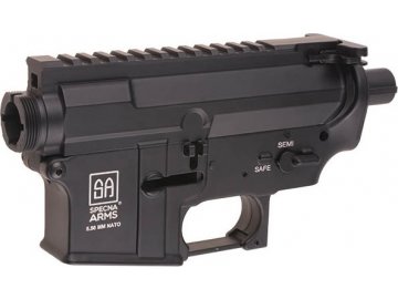 Kovové tělo pro M4 - logo SA, Specna Arms