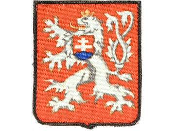 Textilní nášivka erb Československo - barevná, Army