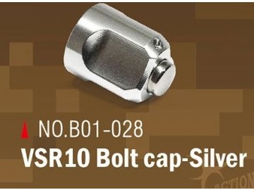 Action Army CNC hliníková krytka závěru pro VSR-10 - stříbrná, Action Army 01