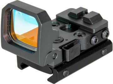 Amo Kolimátor Flip Dot Reflex Sight - černý, červené podsvícení, Aim-O 01