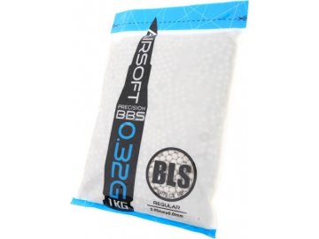 Airsoftové kuličky BLS Precision 0,32g, 3120bb, bílé, 20x