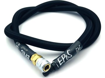 EPE Hadice HPA 115cm s opletem - černá, EPeS Airsoft 01