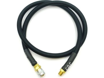 EPeS Hadice HPA Mk.II - QD samice + 1/8NPT - 100cm s opletem - černá, EPeS Airsoft 01