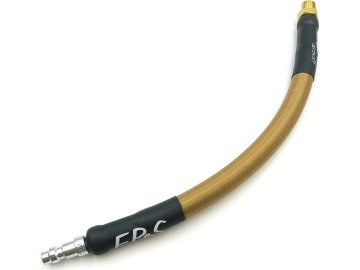 EPE IGL Hadice HPA - QD samec + 1/8NPT - 20cm s opletem - coyote, EPeS Airsoft 01