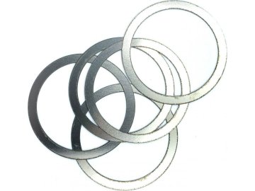 EPE Podložka Delta ring AR15 - GBB (24,2x29,7mm - 0,1mm 5ks), EPeS Airsoft 01