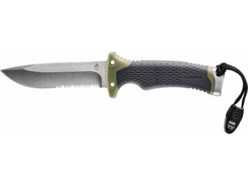 Nůž s pevnou čepelí Ultimate Survival - kombinované ostří, FSG, Gerber