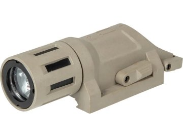 NEV Taktická LED svítilna s montáží na RIS - písková, 220lm, Night Evolution 01