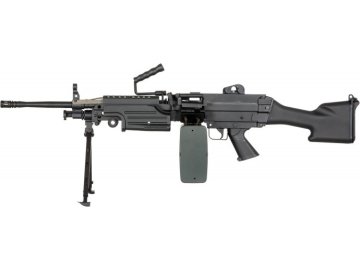SPE Airsoftový kulomet SA-249 MK2 CORE™ - černý, celokov, Specna Arms, SA-249 MK2 01