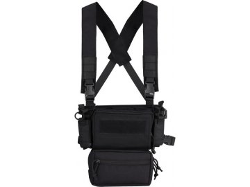 Vesta Mini Chest Rig - Černá, Swiss Arms