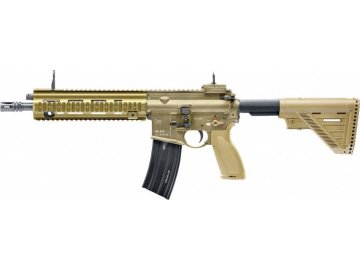 Airsoftová zbraň HK416 A5 - RAL8000, celokov, Umarex/VFC