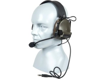ZTC Taktický headset Comtac III - olivový, Z. Tactical 01