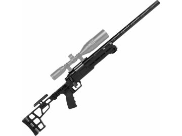 Airsoft sniper SSG10 A3, 5J (733fps, M220) - černý, V2 grip, Novritsch
