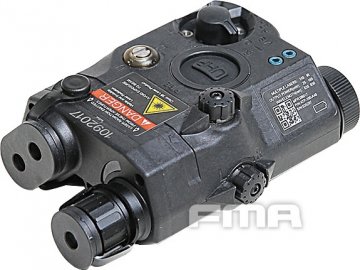AN/PEQ15 LAB LA5-A - černý, IR LED svítilna, IR laser, FMA
