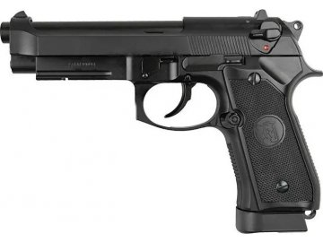Airsoftová pistole Beretta M9A1 - celokov, CO2, GBB, KJ Works