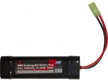 Akumulátor ASG NiMH 9,6V 1600mAh - Mini block