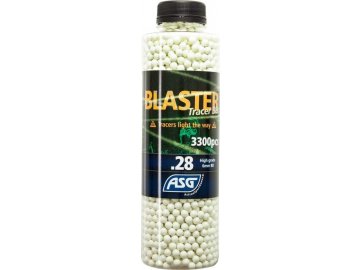 Airsoftové kuličky ASG BLASTER 0,28g, 3300bb, nasvětlovací zelené