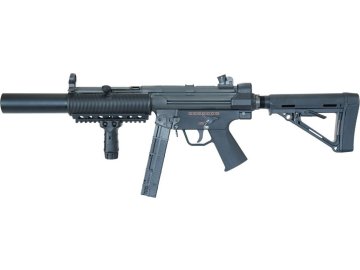 Bolt Airsoftový samopal SWAT SD6 Tactical - černý, celokov, BOLT 01