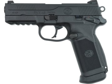 Airsoftová pistole FN FNX-45 Civilian - černá, celokov, GBB, CyberGun