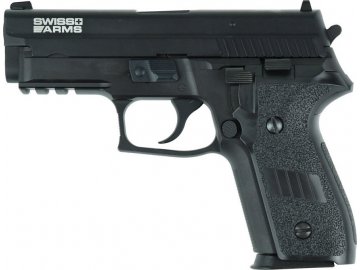 Airsoftová pistole SA Navy XXL RIS (.40) - černá, celokov, GBB, CyberGun/KJ Works