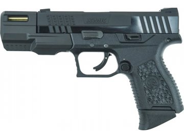 Airsoftová pistole BLE XPD (XMK C) - černá, kovový závěr, GBB, ICS