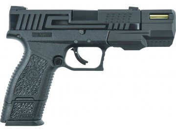 Airsoftová pistole BLE XPD (XMK) - černá, kovový závěr, GBB, ICS
