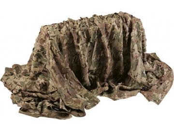 Mil-Tec Maskovací síť laser nylon 1,5x3m - Multicam, Mil-Tec 01
