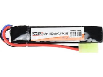 Akumulátor Swiss Arms Li-Pol 7,4V 1100mAh 25C