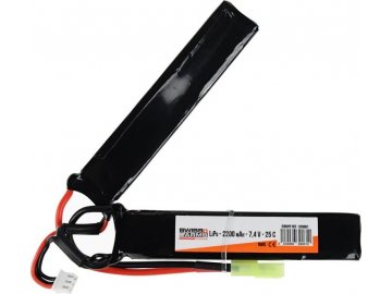 Akumulátor Swiss Arms Li-Pol 7,4V 2200mAh 25C - 2 díly