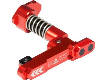 MXM CNC záchyt zásobníku style B pro M4 - červený, MAXX Model 01