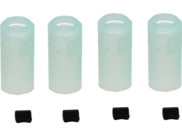 SVB Set 4ks Flat HopUp gumička 60° s přítlaky pro SRS - zelená, Silverback 01