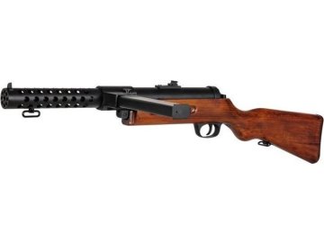 Snow Wolf Airsoftový samopal MP18 (SW-021) - celokov, pravé dřevo, Snow Wolf 01
