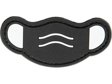 GFT 3D nášivka maska - černá, GFC 01